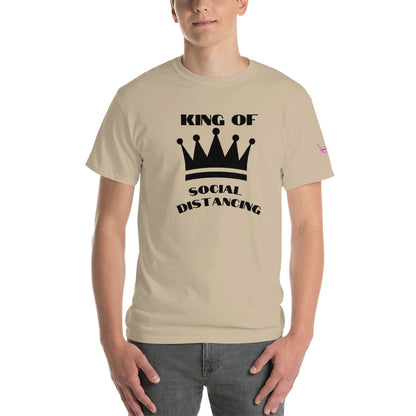 King of Social Distancing - Short Sleeve T-Shirt