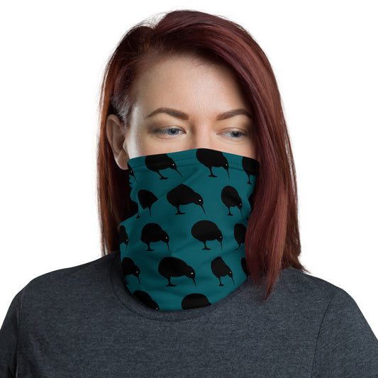 NZ Kiwi Turquoise - Neck Gaiter