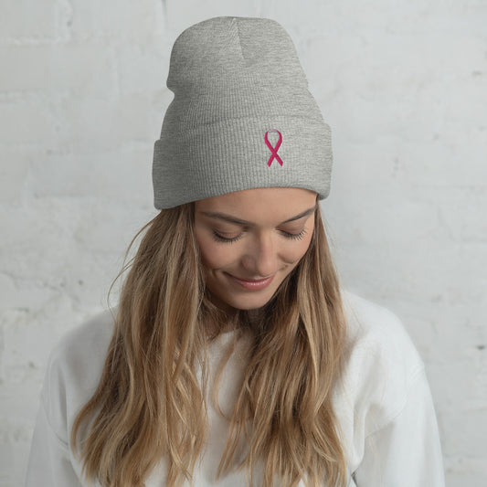 Breast Cancer - Cuffed Beanie