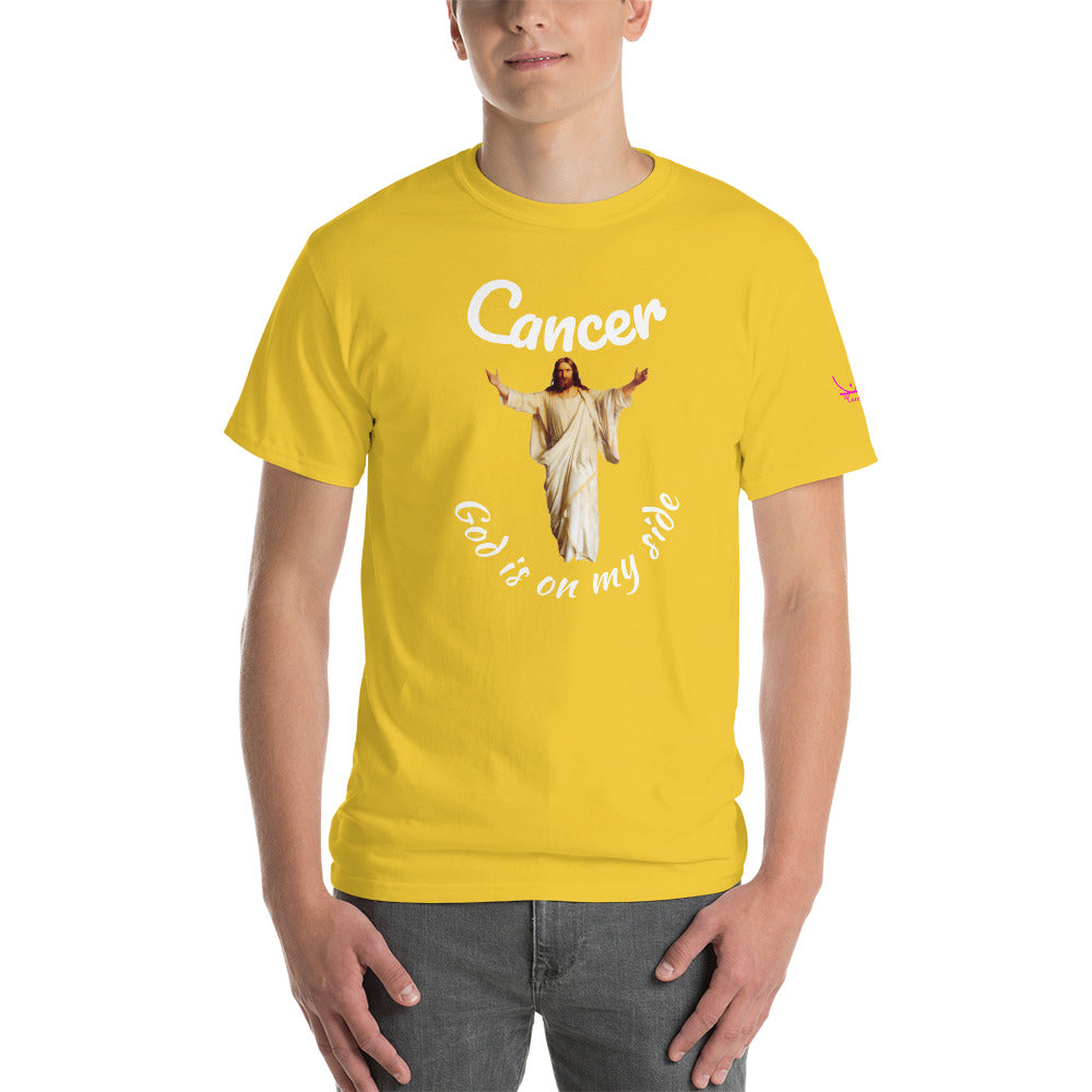 Cancer God is on my Side - Short Sleeve T-Shirt