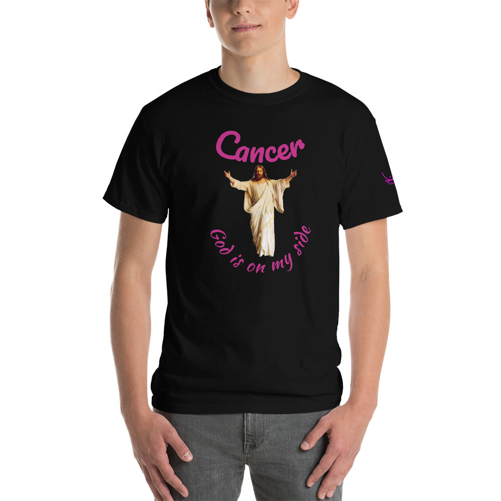 Cancer God is on my Side - Short Sleeve T-Shirt