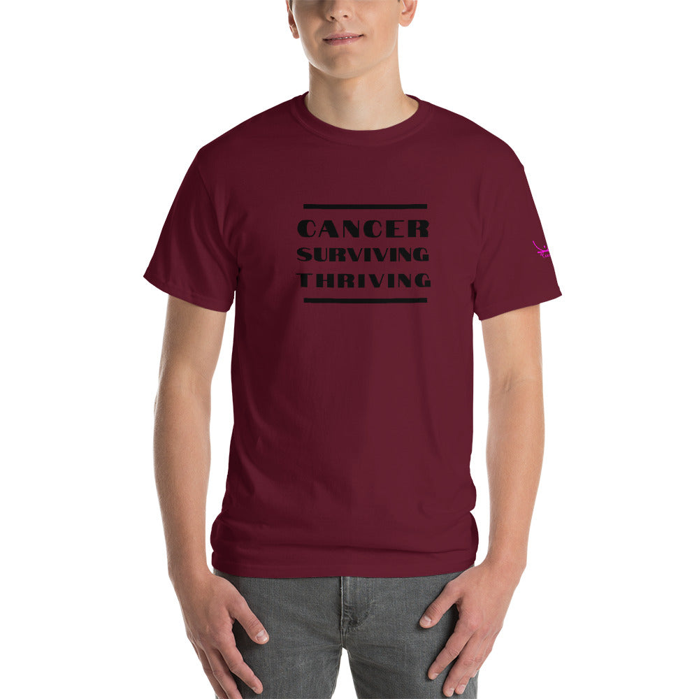 Cancer Surviving Thriving - Short Sleeve T-Shirt