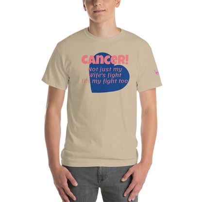 Cancer Not Just My Wife's Fight - Short Sleeve T-Shirt