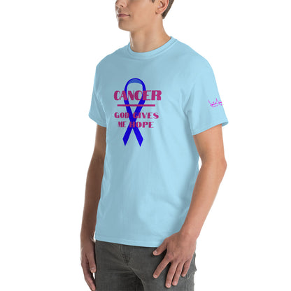 Cancer God Gives Me Hope - Short Sleeve T-Shirt