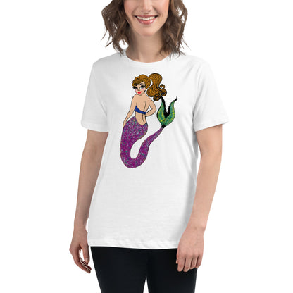 Mermaid -- Womens Relaxed T Shirt