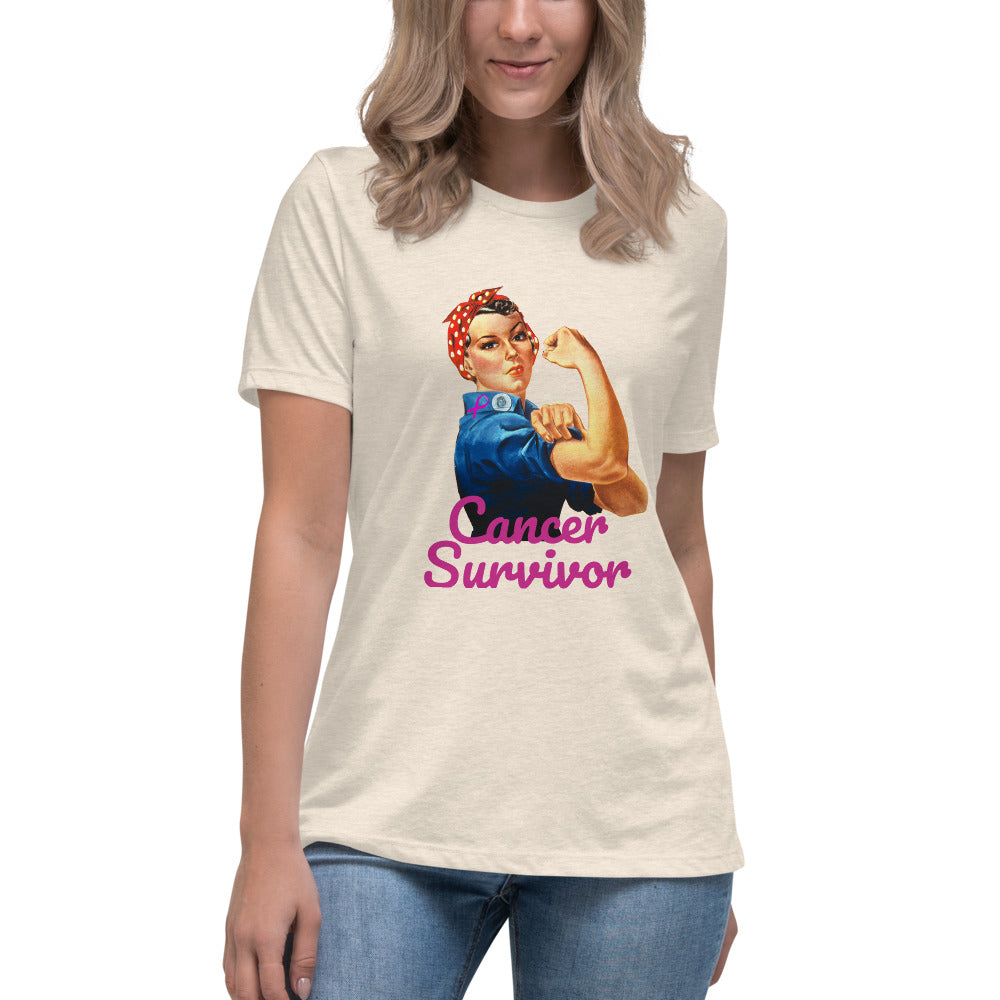 Cancer Survivor - Women's Relaxed T-Shirt