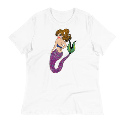 Mermaid -- Womens Relaxed T Shirt