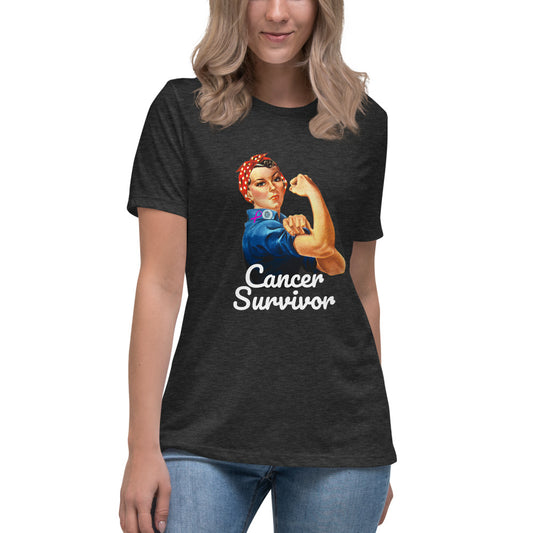 Cancer Survivor - Women's Relaxed T-Shirt