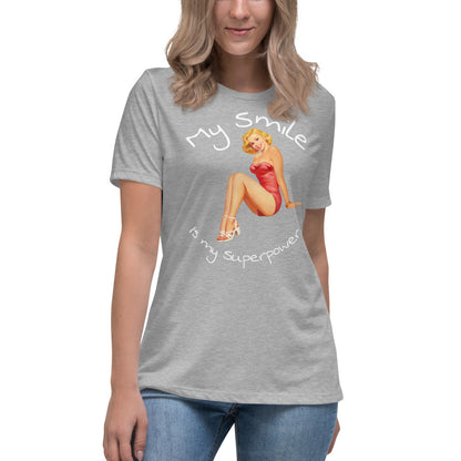 My Smile is my superpower - Women's Relaxed T-Shirt