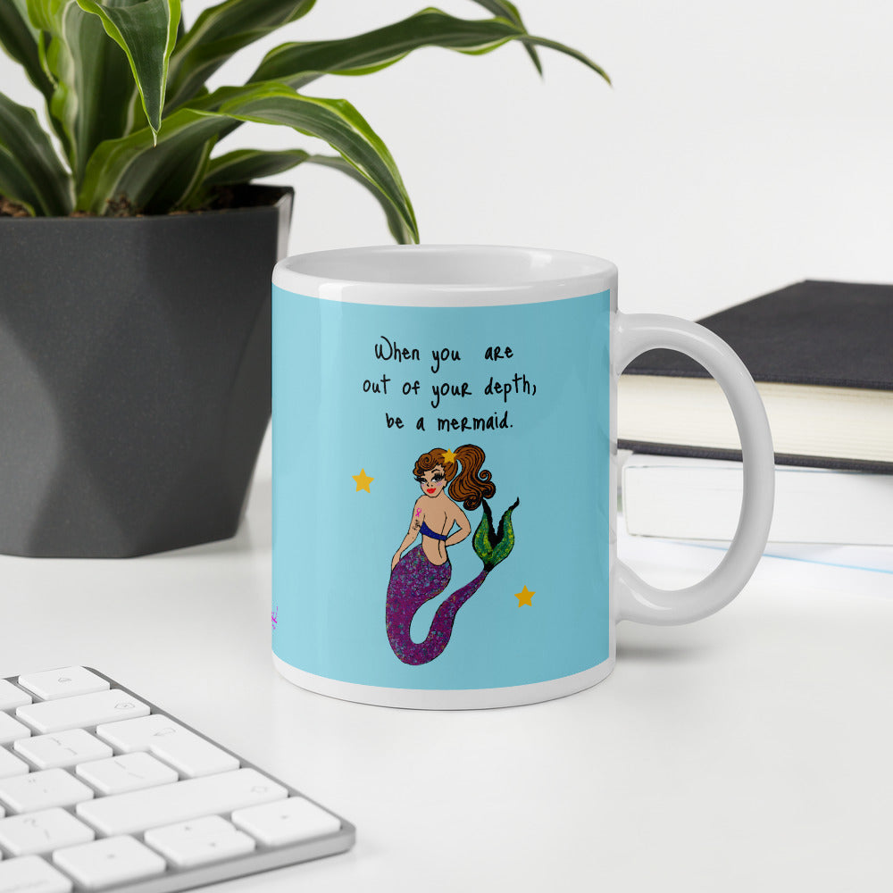 Be A Mermaid - Mug