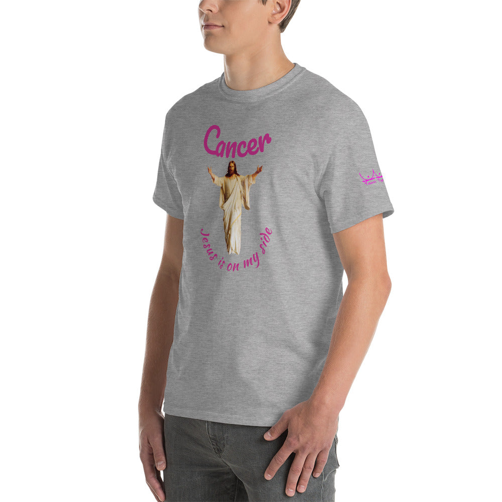 Cancer Jesus is on my Side - Short Sleeve T-Shirt