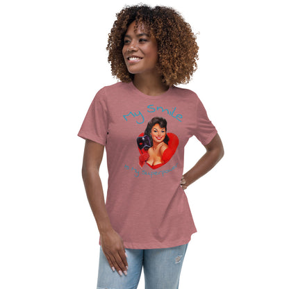 My Smile is my superpower - Women's Relaxed T-Shirt