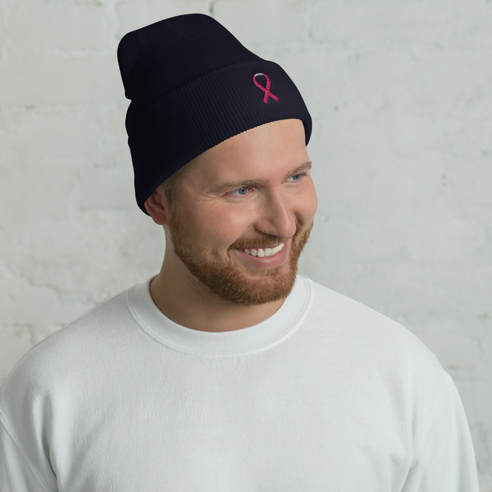 Breast Cancer - Cuffed Beanie