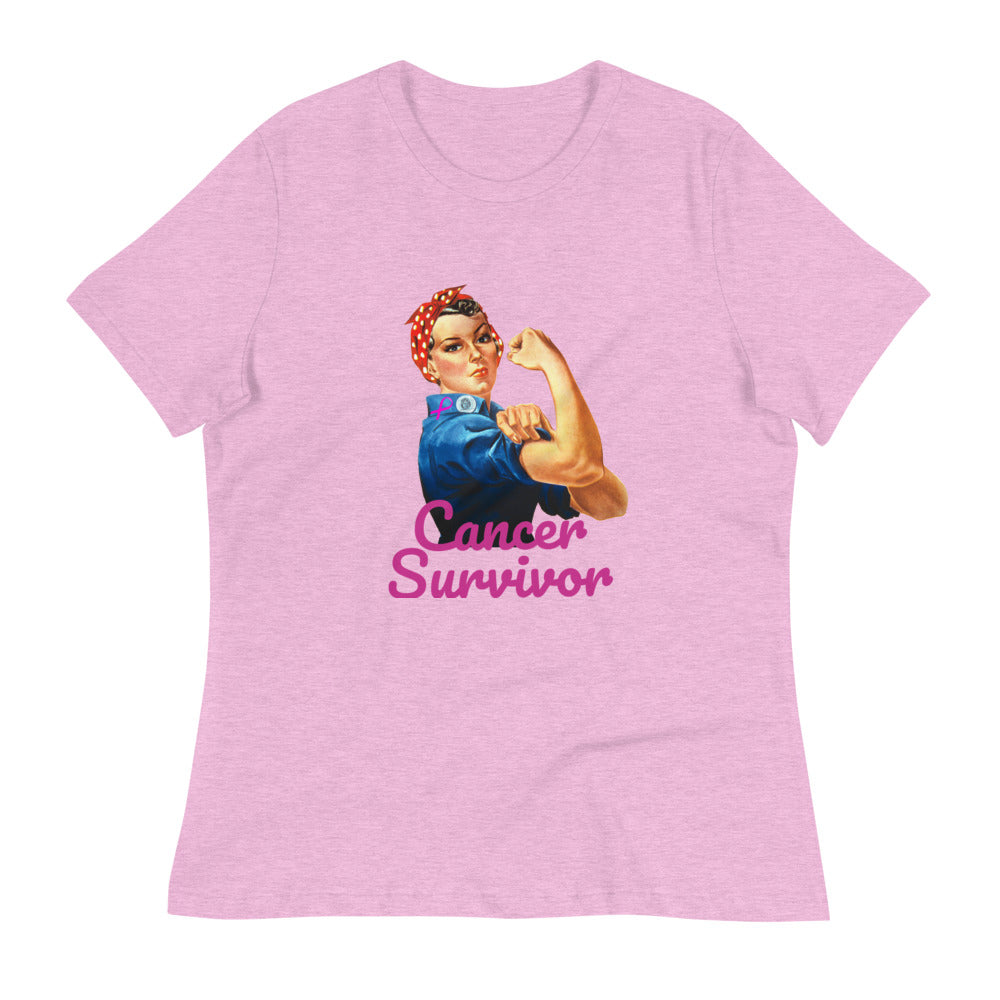 Cancer Survivor - Women's Relaxed T-Shirt