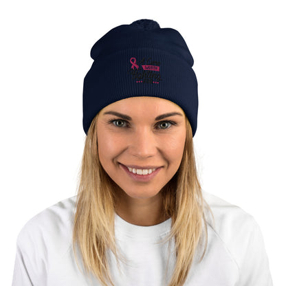 A Cure Worth Fighting For - Pom-Pom Beanie