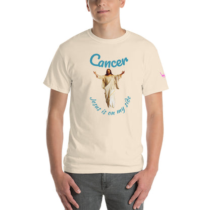 Cancer Jesus is on my Side - Short Sleeve T-Shirt