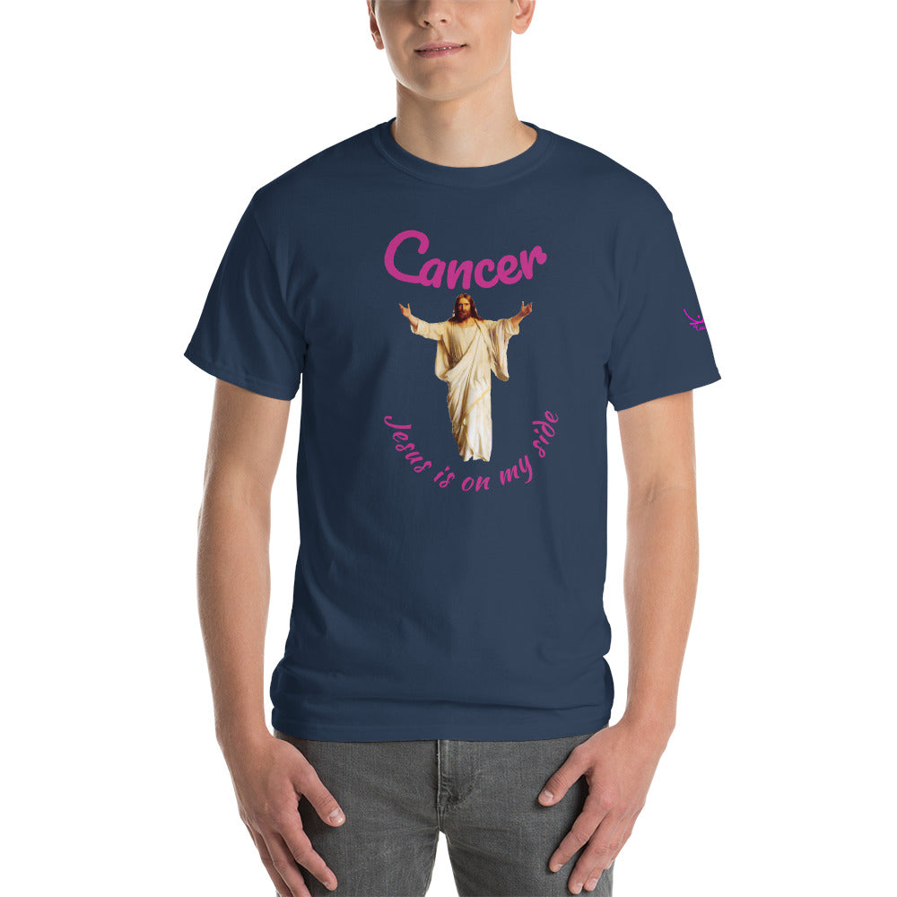 Cancer Jesus is on my Side - Short Sleeve T-Shirt