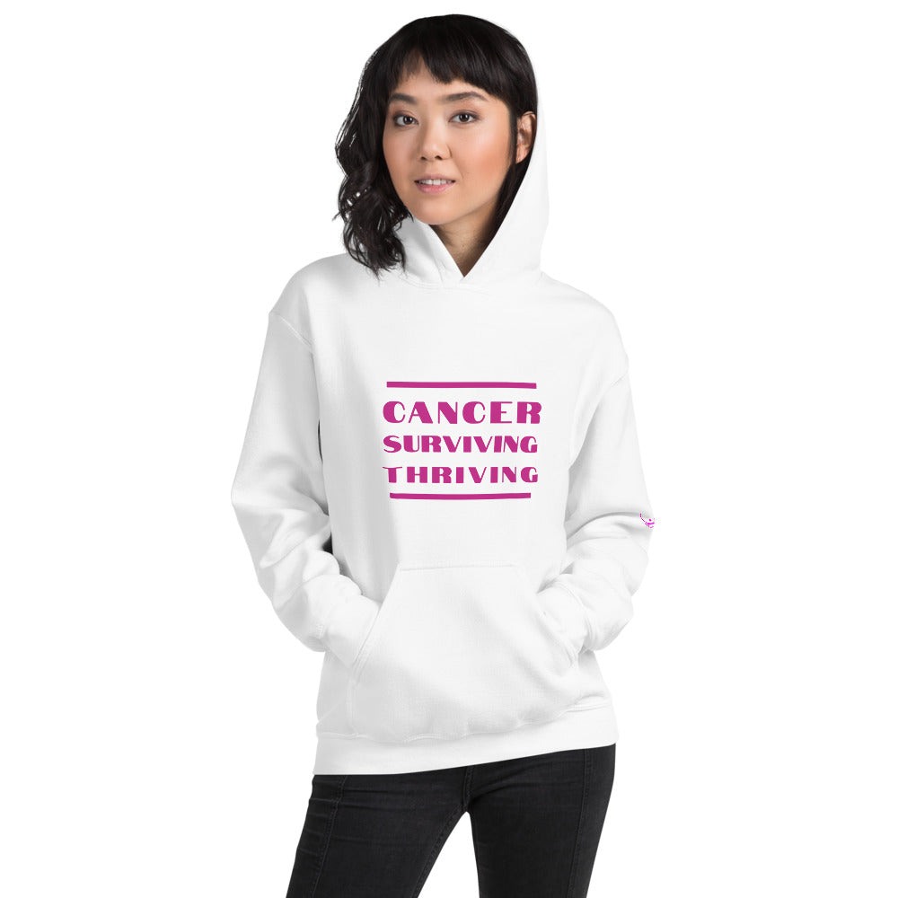 Cancer Surviving Thriving - Unisex Hoodie