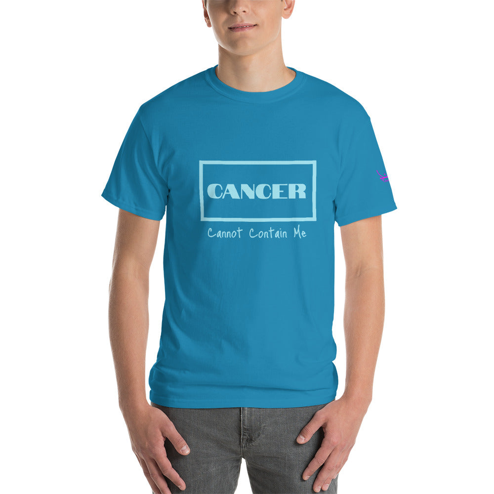 Cancer Cannot Contain Me - Short Sleeve T-Shirt