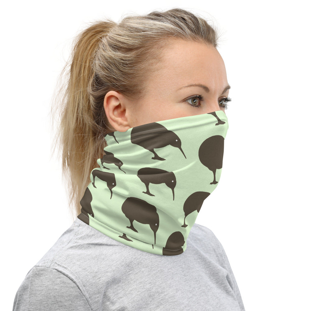NZ Kiwi brown cream - Neck Gaiter