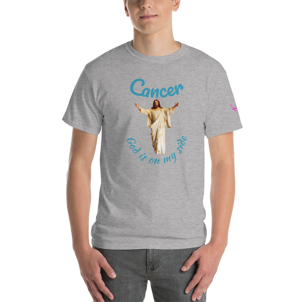 Cancer God is on my Side - Short Sleeve T-Shirt