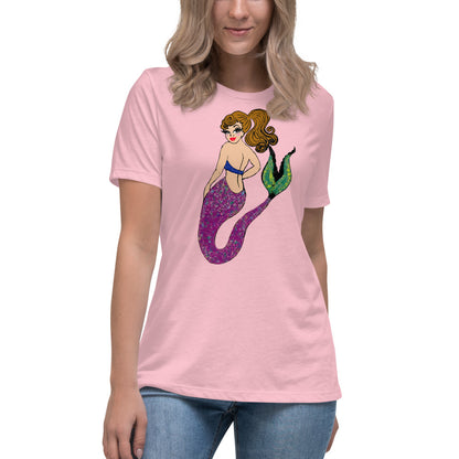 Mermaid -- Womens Relaxed T Shirt