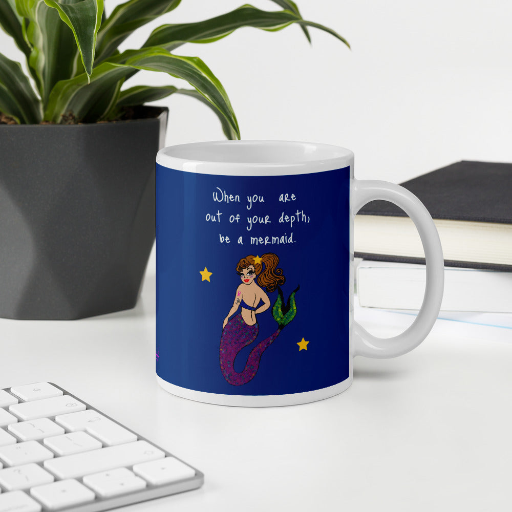 Be A Mermaid - Mug