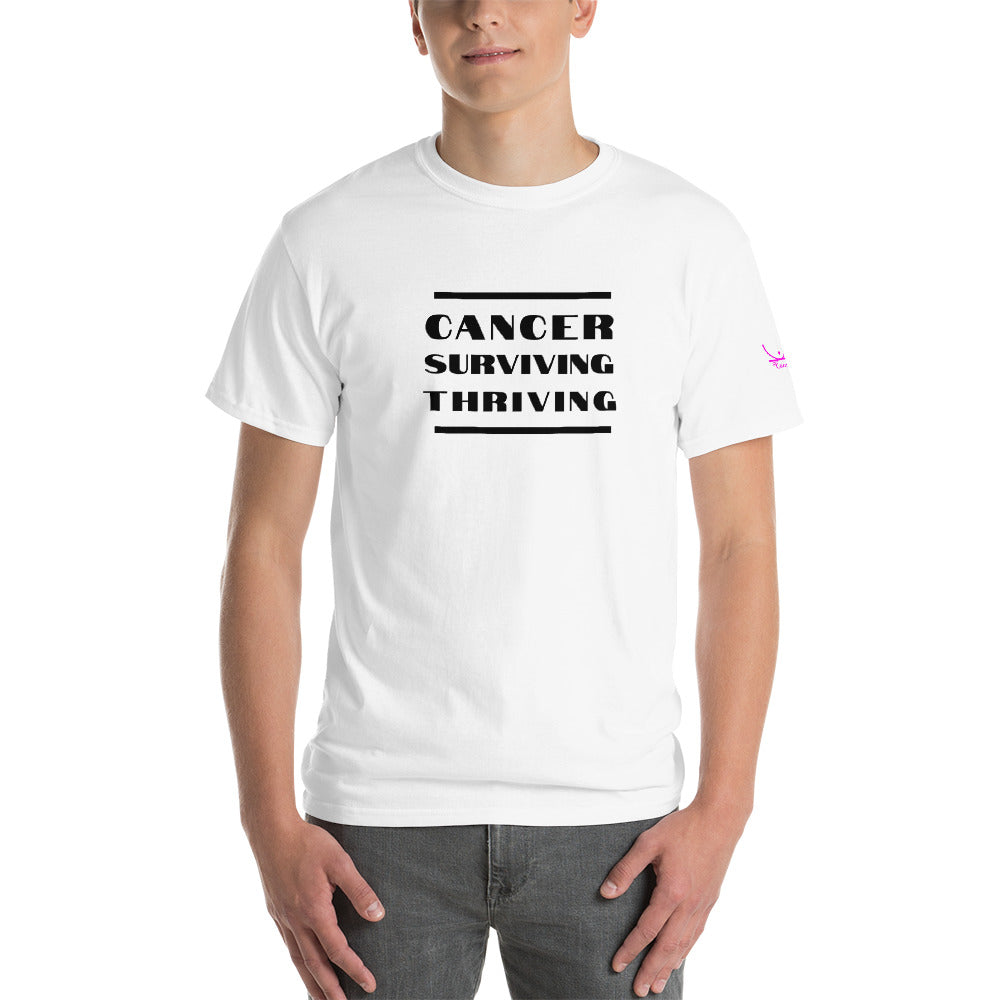 Cancer Surviving Thriving - Short Sleeve T-Shirt