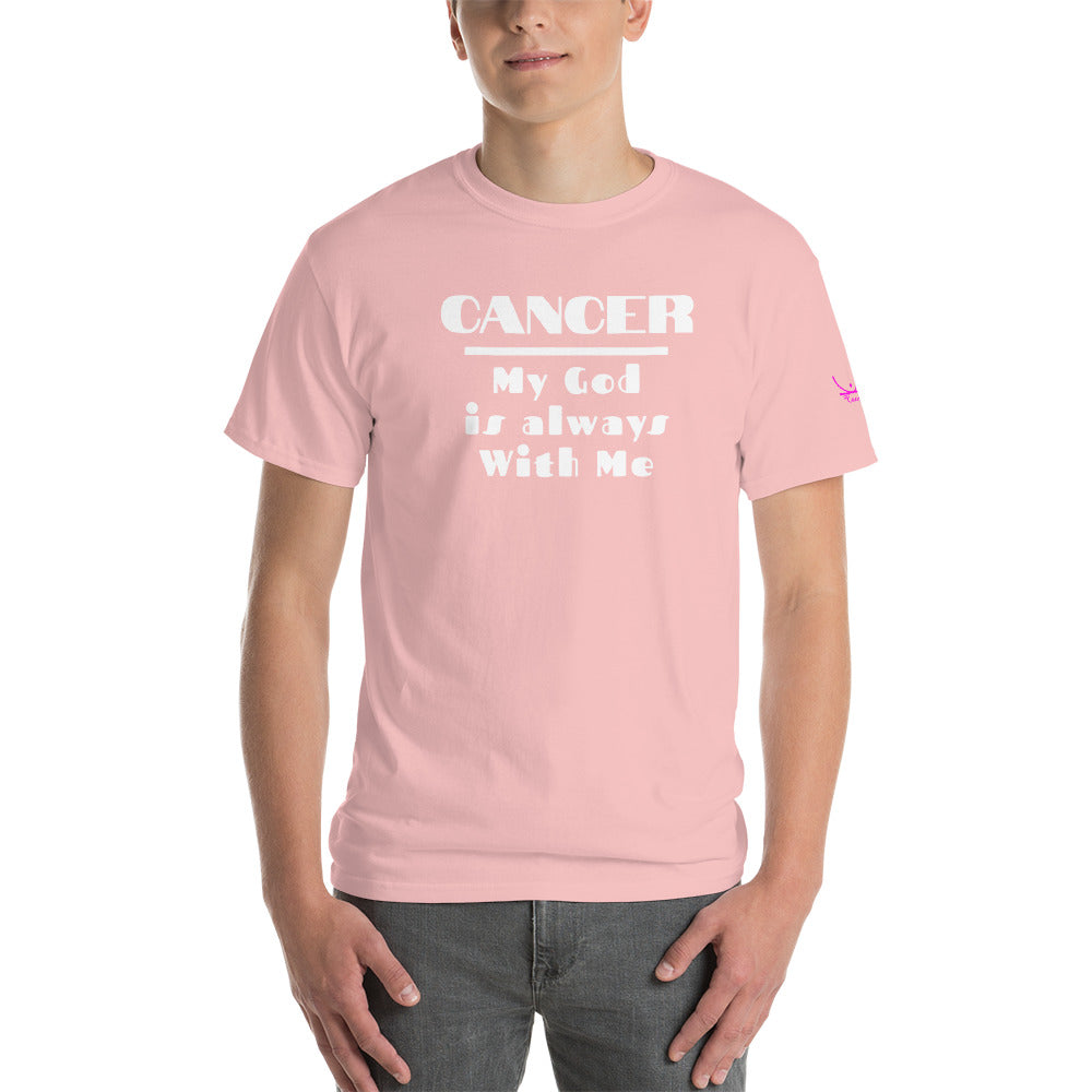 Cancer My God is always with me - Short Sleeve T-Shirt