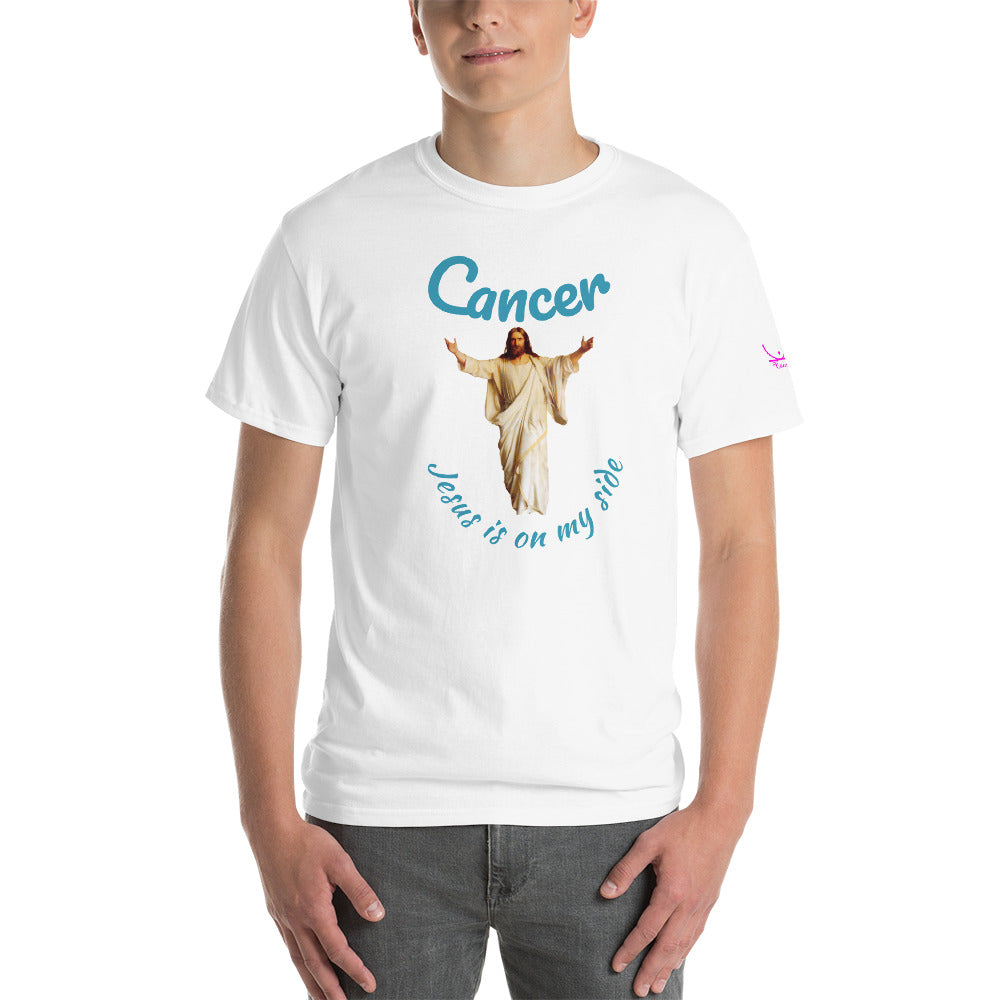 Cancer Jesus is on my Side - Short Sleeve T-Shirt