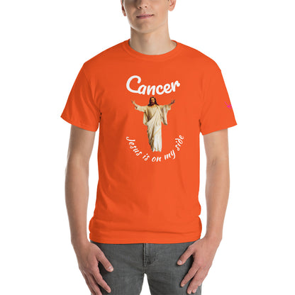 Cancer Jesus is on my Side - Short Sleeve T-Shirt