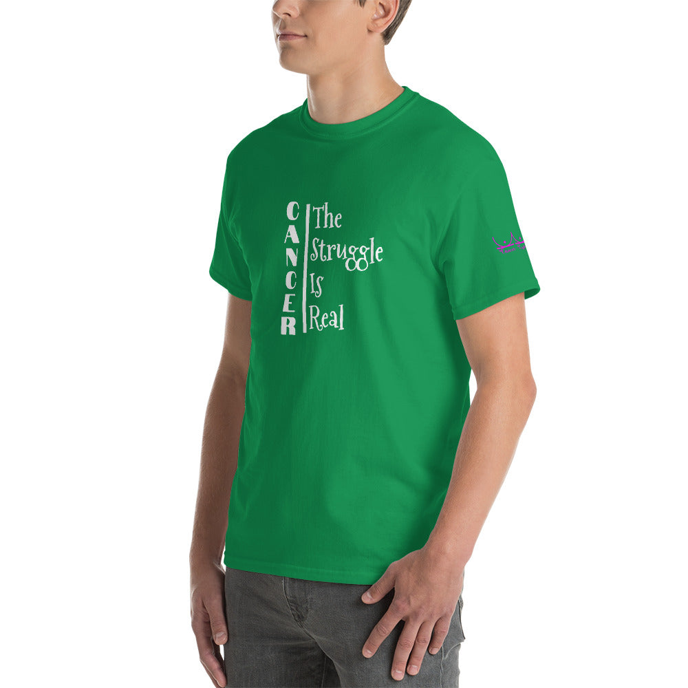 Cancer The Struggle is Real - Short Sleeve T-Shirt