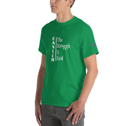 Cancer The Struggle is Real - Short Sleeve T-Shirt