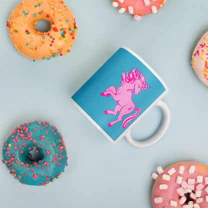 Pink Cancer Unicorn - Mug