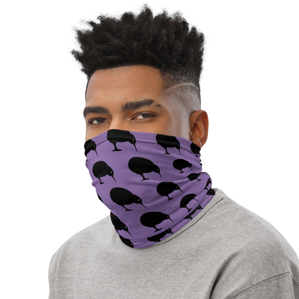 NZ Kiwi Light Purple - Neck Gaiter