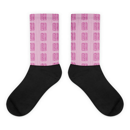 Cancer Surviving Thriving Socks