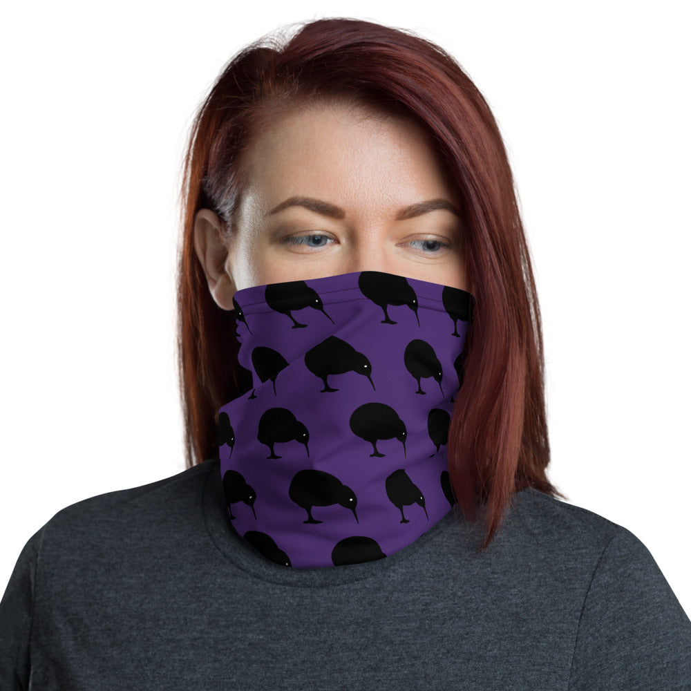 NZ Kiwi Purple - Neck Gaiter