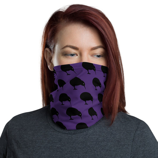 NZ Kiwi Purple - Neck Gaiter