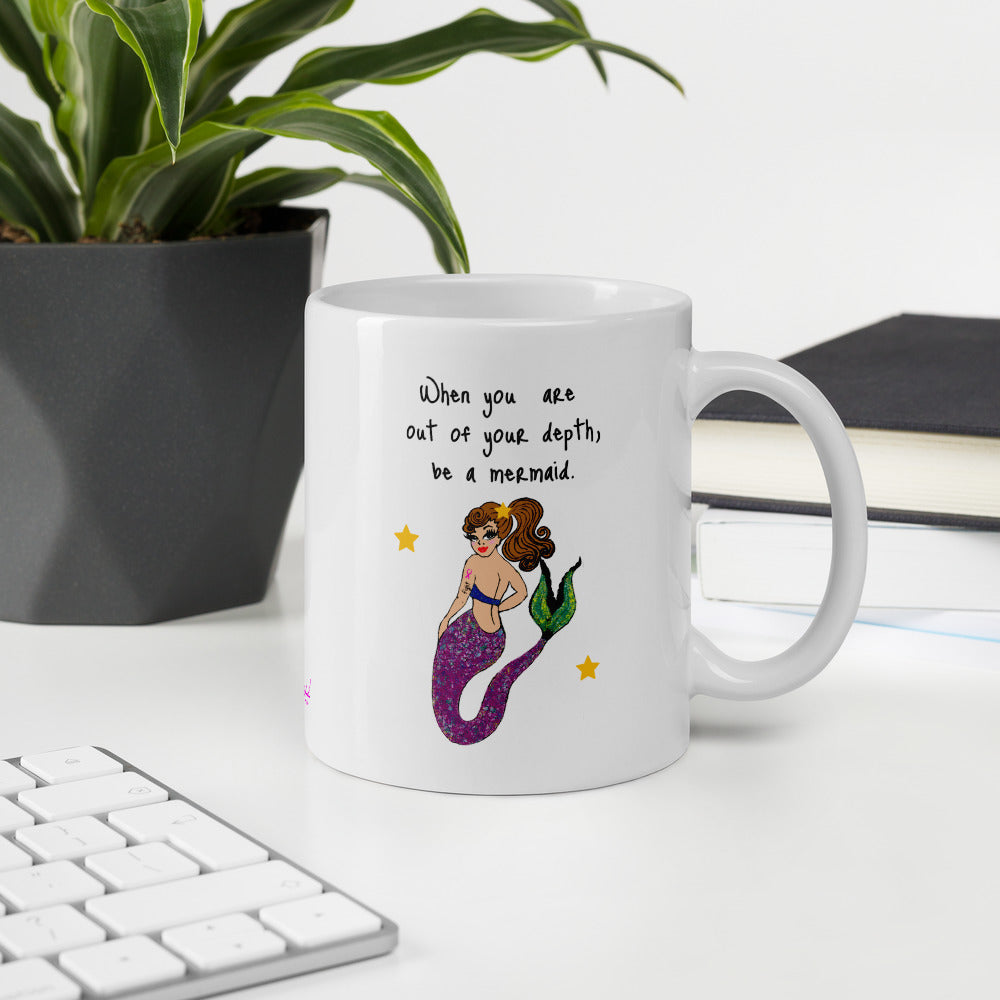 Be A Mermaid - Mug