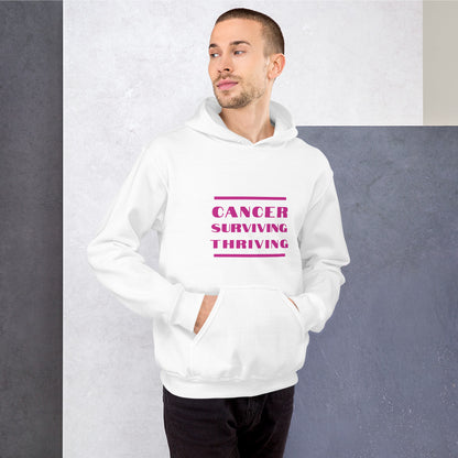 Cancer Surviving Thriving - Unisex Hoodie