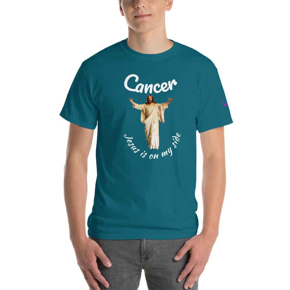 Cancer Jesus is on my Side - Short Sleeve T-Shirt