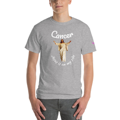 Cancer Jesus is on my Side - Short Sleeve T-Shirt