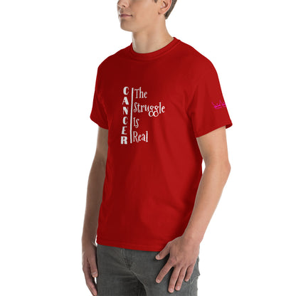 Cancer The Struggle is Real - Short Sleeve T-Shirt