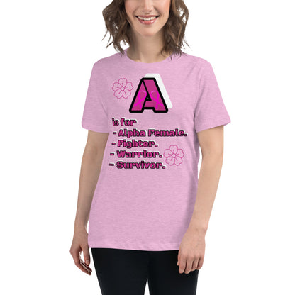 Alpha Female - Women's Relaxed T-Shirt