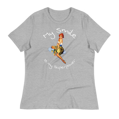 My Smile is my superpower - Women's Relaxed T-Shirt