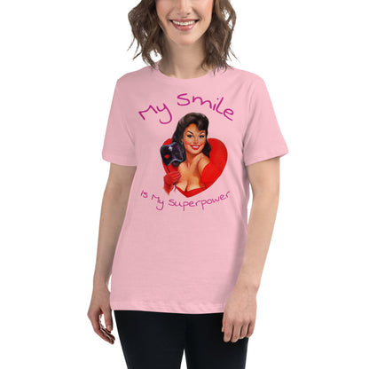 My Smile is my superpower - Women's Relaxed T-Shirt