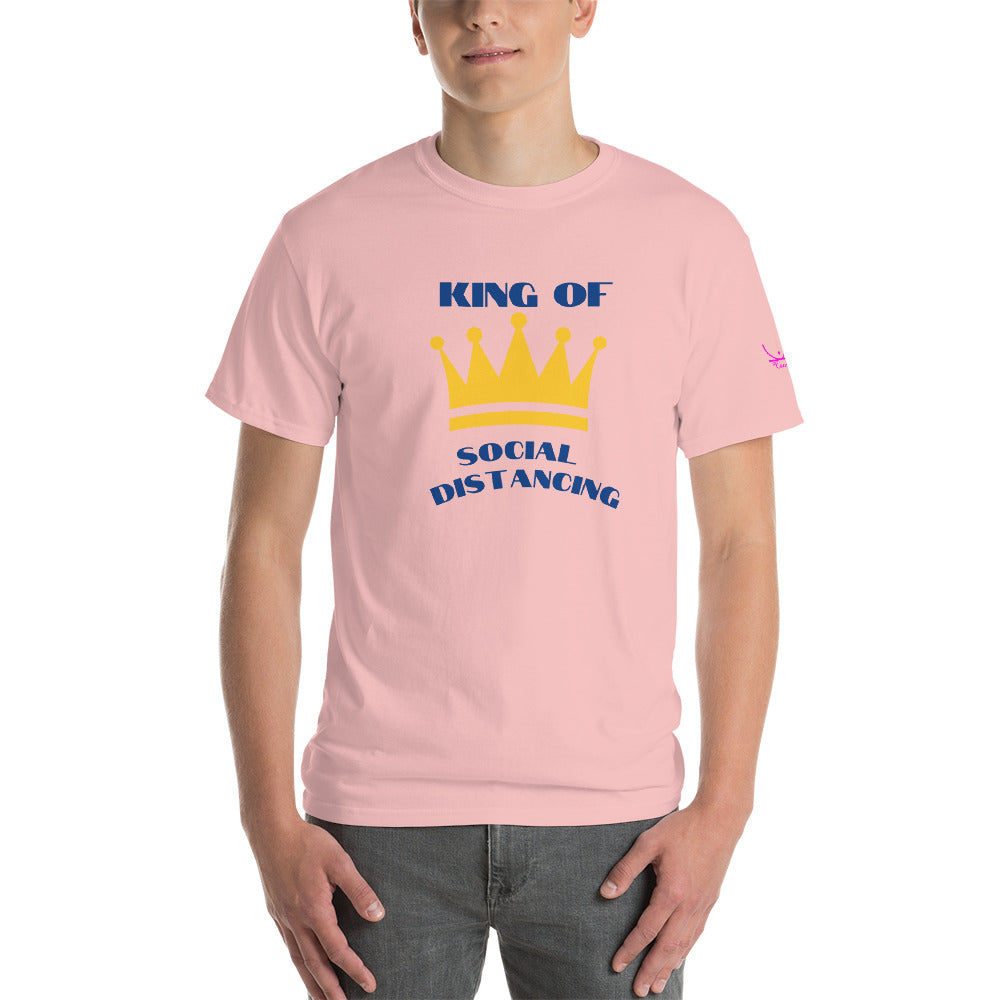 King of Social Distancing - Short Sleeve T-Shirt