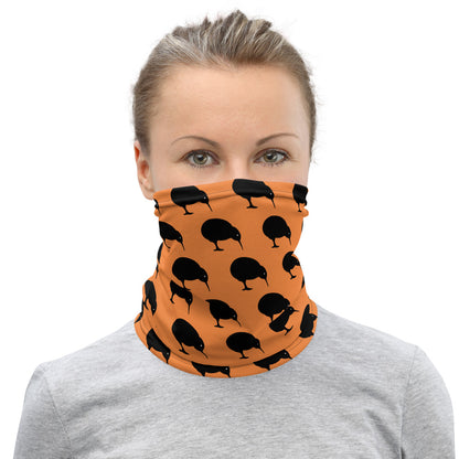 NZ Kiwi Medium Orange - Neck Gaiter