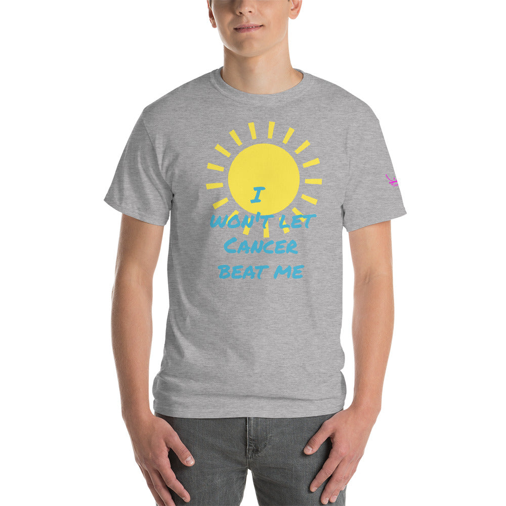I Won't Let Cancer Beat Me - Short Sleeve T-Shirt