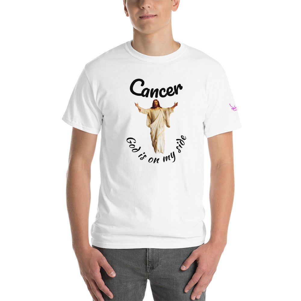 Cancer God is on my Side - Short Sleeve T-Shirt